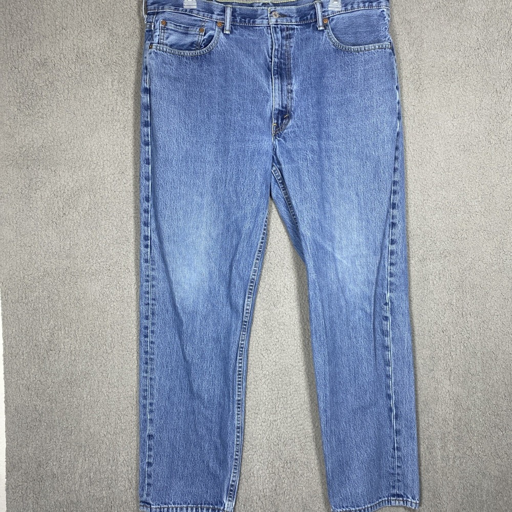 2 Levi's 550 Men's Sz 42x34(40x33) Relaxed Fit Straight Leg jeans - Picture 4 of 16